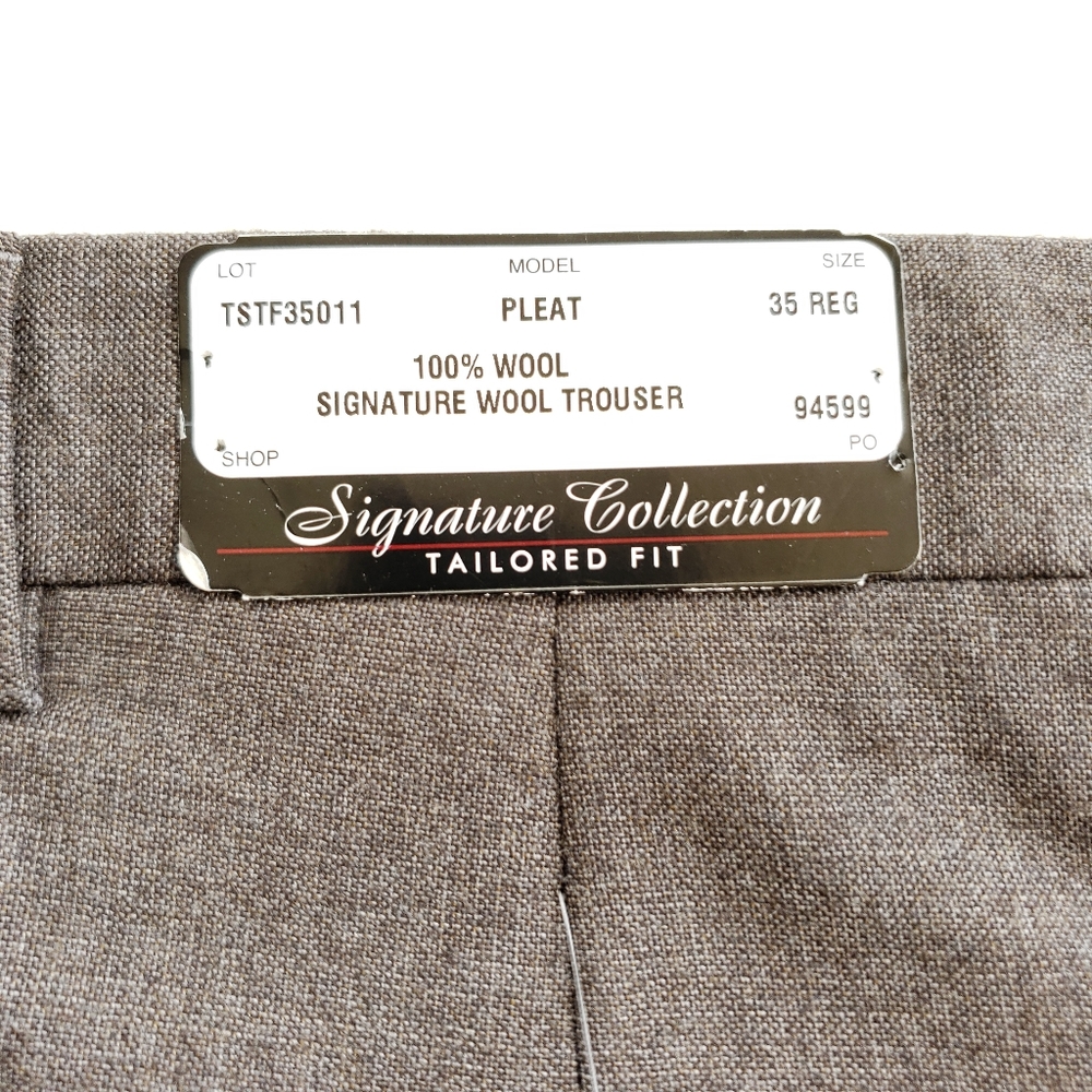 Jos. A. Bank Tailored Fit Unhemmed Pants - Picture 8 of 12
